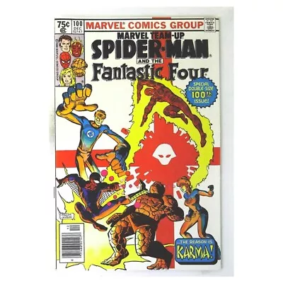 Buy Marvel Team-Up (1972 Series) #100 Newsstand In VF + Condition. Marvel Comics [u} • 31.42£