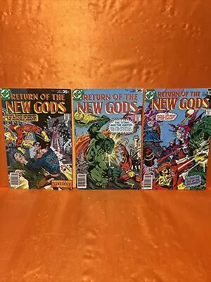 Buy The New Gods #14, 16, 18- DC Comic Lot Of 3 - Bronze Age • 7.11£