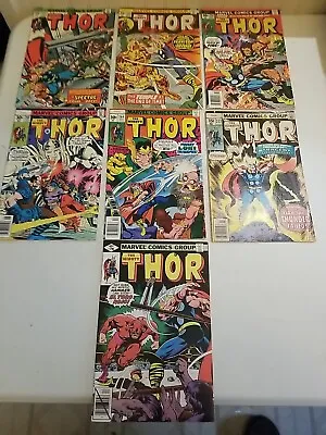 Buy The Mighty Thor Marvel Comics  High Grade Lot Of 7 See Description • 23.67£