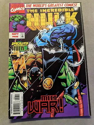 Buy Incredible Hulk #456, Marvel Comics, 1997, 1st Hulk As War FREE UK POSTAGE • 13.49£