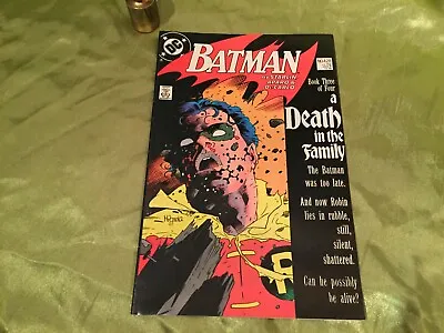 Buy DC Comics - Batman #428: A Death In The Family - 1988 - Death Of Robin By Joker • 29.99£