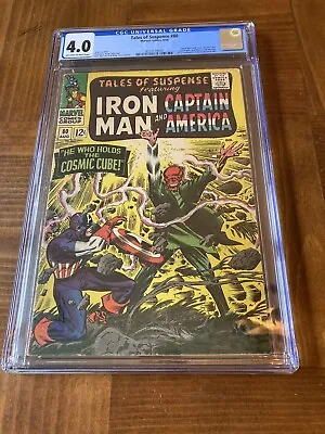 Buy Tales Of Suspense 80 CGC 4.0 OW/White (Classic Captain America-Red Skull Cover) • 63.56£