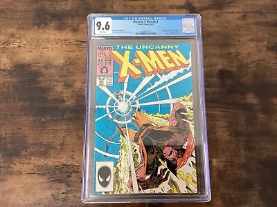 Buy Uncanny X-Men #221 - CGC 9.6 - 1st Mister Sinister - Claremont/Silvestri - 1987 • 121.57£