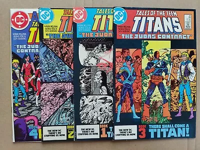 Buy Tales Of Teen Titans 42-44 Annual 3 Judas Contract Book 1-4 1st Nightwing (2) • 52.77£