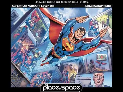 Buy (wk12) Superman #12d - Jurgens & Rapmund Wraparound Variant - Preorder Mar 20th • 6.20£