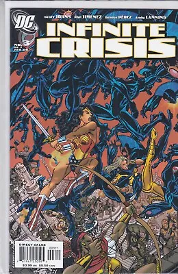 Buy Dc Comics Infinite Crisis  #3 Feb 2006 Perez Variant 1st App Jaime Reyes • 24.99£