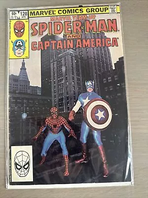 Buy Marvel Team Up #128 Spider-Man & Captain America Marvel Comic Book  • 9.99£