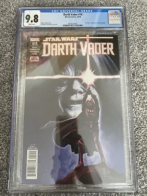 Buy Star Wars Darth Vader #19 CGC 9.8 2018 First App Of The Second Sister • 89£