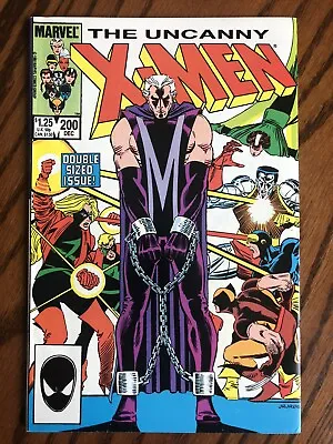 Buy 1985 Marvel Uncanny X-Men #200 Magneto Trial  Rare Hot VF (8) • 9.49£