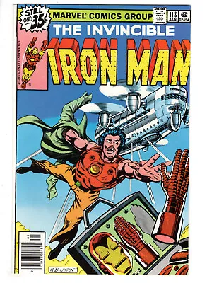 Buy Invincible Iron Man #118 (1979) - Grade 9.4 - 1st Appearance Of James Rhodes! • 95.94£