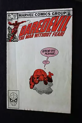 Buy DAREDEVIL #187 1982 MARVEL Comic (TC)  • 6.95£