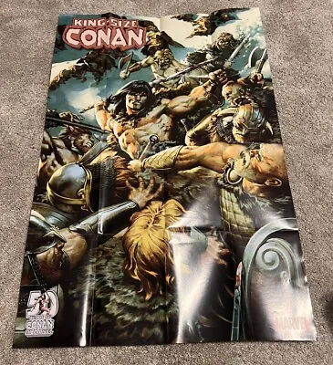 Buy King-Size Conan The Barbarian  - Promo Poster - Marvel - 24x36 - New • 18.97£