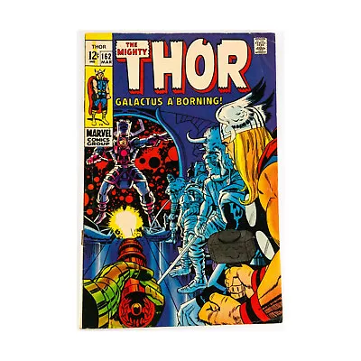 Buy Marvel Comics Thor Thor 1st Series #162 VG • 60.32£