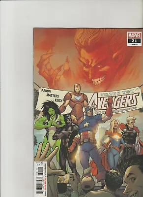 Buy Marvel Comics Avengers #21 September 2019 1st Print Nm • 4.95£