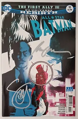 Buy All Star Batman #10 (DC) 1st Print Signed By Scott Snyder & Rafael Albuquerque • 15£