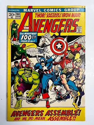 Buy Avengers #100 Marvel Comics 1972 VG+ • 35.83£