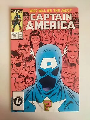 Buy Marvel Captain America 333 Sept 1987 Key Issue • 9.99£