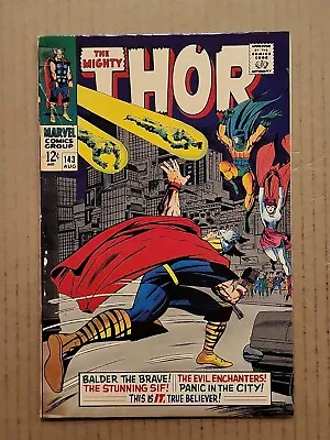 Buy Thor #143 Marvel 1967 VG • 12£