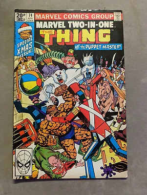 Buy Marvel Two-In-One #74, Marvel Comics, 1981, The Thing, FREE UK POSTAGE • 5.99£