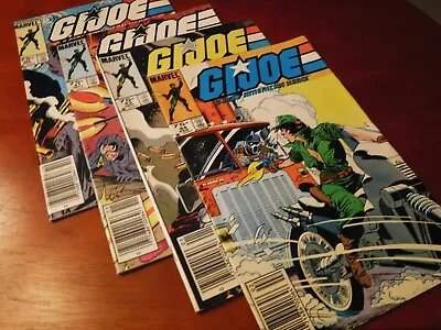 Buy GI Joe #40 41 43 44 Real American Hero 1985 1986 Marvel Comic Book Lot Of 4 • 15.99£