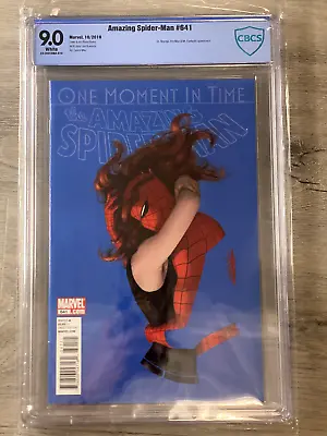 Buy Marvel Amazing Spider-man #641 One Moment In Time Negative Space Cover 9.0 Cbcs • 79.15£