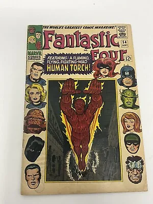 Buy Fantastic Four #54 VG 1966 • 26.32£