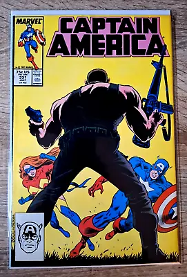 Buy Captain America #331 (1987) Copper Age-Marvel Comics Listing #234 To #379 VF+ • 2.85£