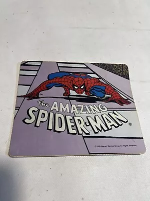 Buy The Amazing Spider-Man Vintage Sticker Marvel Original 1978 Decal Unused 70s • 18.97£