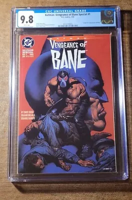 Buy Batman: Vengeance Of Bane Special #1 CGC 9.8 (1993) Origin And 1st Appearance! • 300.30£