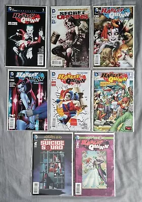 Buy Harley Quinn 8 Comic Bundle #1 #2 #9 #4 #12 New 52 Secret Origins DC Comics • 15£