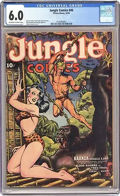 Buy Jungle Comics #46 CGC 6.0 1943 4276889007 • 442.35£