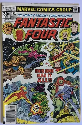 Buy Fantastic Four #183 (Jun 1977, Marvel) • 12.64£