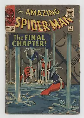 Buy Amazing Spider-Man #33 GD 2.0 1966 • 99.94£