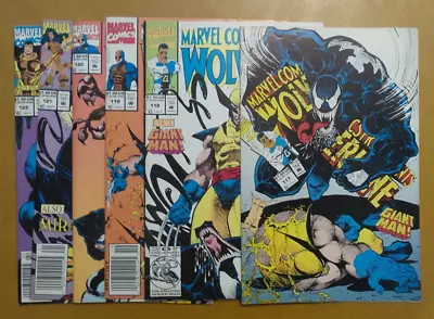 Buy Marvel Comics Presents #117-122 1st Wolverine And Venom Meeting 118 119 120 121 • 25.73£