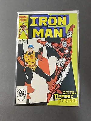 Buy Marvel Comics Copper Age First Series Iron Man #213 • 15.82£
