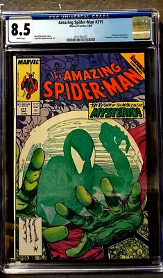 Buy Amazing Spider-Man 311 CGC  8.5  VF+   White Pages • 35.57£