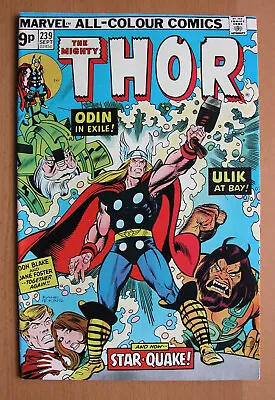 Buy The Mighty Thor #239. Marvel Comic 1975. VF. • 3.99£