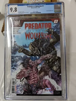Buy Cgc Graded 9.8 Predator Vs Wolverine #1 (of 5) • 79.99£