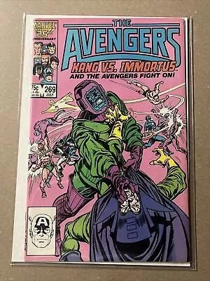 Buy Marvel Comics The Mighty Avengers #269 “Kang Vs Immortus” July 1988 X2 • 7.20£