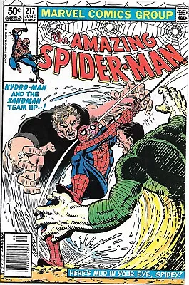 Buy The Amazing Spider-Man #217 1st Mud-Thing Hydron-Man Sandman • 14.38£