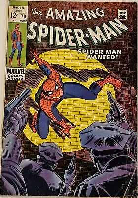 Buy The Amazing Spider-Man #70 Mar 1969 - Complete Solid Nice Book • 44.17£