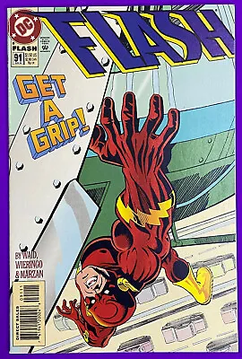 Buy The Flash #91 (dc Comics 1994) 1st Cameo Impulse | Nm 9.4 • 19.73£
