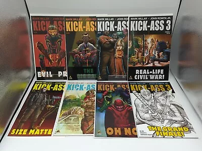 Buy Kick-Ass 3 #1-8 Complete Run Icon Comics 2013 Mark Miller John Romita Jr • 15.99£