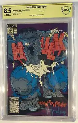 Buy Marvel-Hulk 345 Cbcs 8.5 With Sig • 395.30£