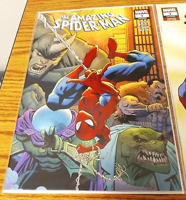 Buy Amazing Spider-man Vol 6  Lot 8 Issues 2018 #1 -5,10,annual 1,Variants NM • 15.99£