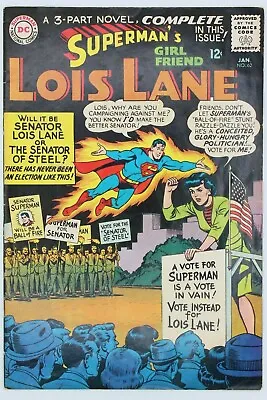 Buy DC Comics - Superman's Girl Friend Lois Lane #62 - January 1966 • 22.04£