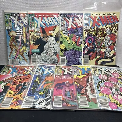 Buy 10 Issues Uncanny X-Men 182 184 185 186 187 188 189 190 191 192 Mid-High Grade • 31.62£