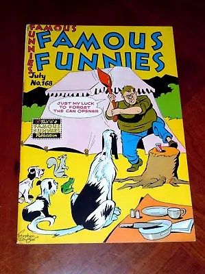 Buy FAMOUS FUNNIES #168 (1948).  VF- (7.5) Cond. BUCK ROGERS  High Grade!!! • 54.37£