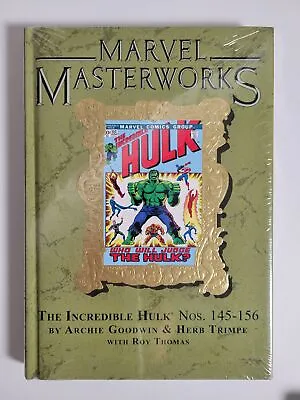 Buy Marvel Masterworks: Incredible Hulk #145-156 (vol. 212) Herb Trimpe Hc Sealed • 78.87£