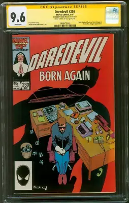 Buy Daredevil 230 CGC 9.6 SS Frank Miller 5/1986 ID Of DD Mother Revealed • 276.70£